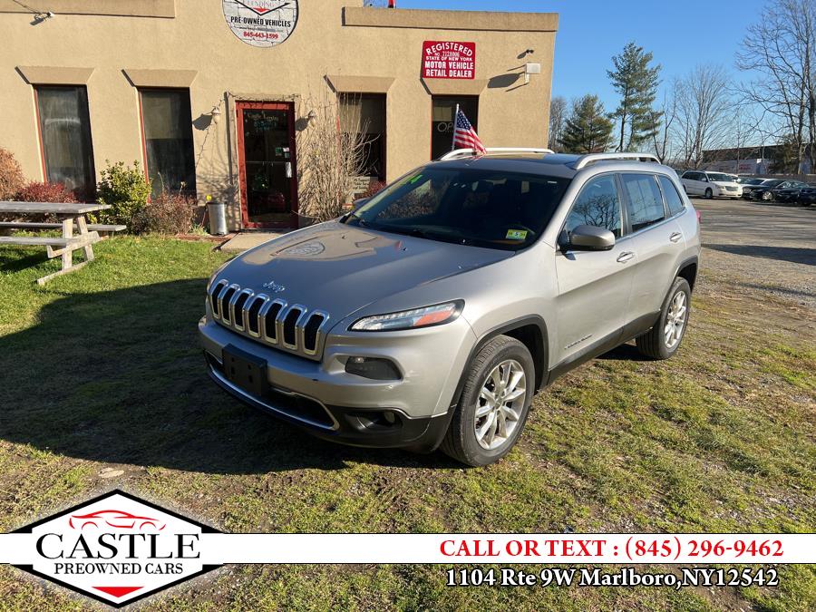 2014 Jeep Cherokee 4WD 4dr Limited, available for sale in Marlboro, New York | Castle Preowned Cars. Marlboro, New York