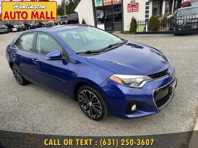 2016 Toyota Corolla 4dr Sdn CVT S (Natl), available for sale in Huntington Station, NY