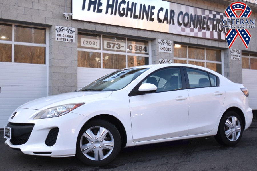 2013 Mazda Mazda3 4dr Sdn Auto i SV, available for sale in Waterbury, Connecticut | Highline Car Connection. Waterbury, Connecticut