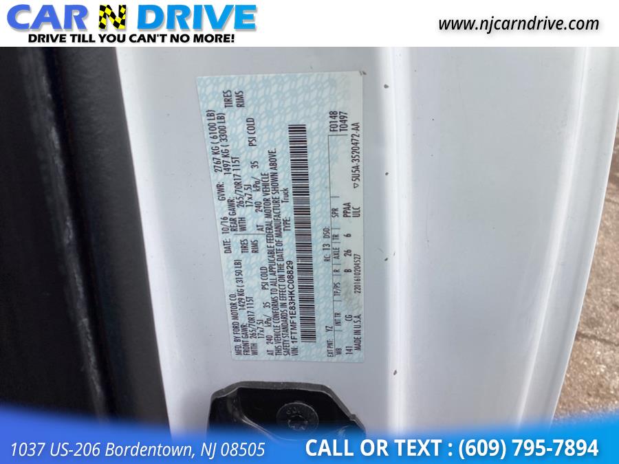 2017 Ford F-150 XL 8-ft. Bed 2WD, available for sale in Burlington, New Jersey | Car N Drive. Burlington, New Jersey 2017 Ford F-150 XL 8-ft. Bed 2WD, available for sale in Burlington, New Jersey | Car N Drive. Burlington, New Jersey