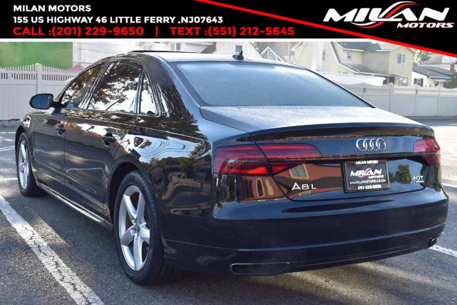 2018 Audi A8 L 4.0 TFSI Sport, available for sale in Little Ferry , New Jersey | Milan Motors. Little Ferry , New Jersey 2018 Audi A8 L 4.0 TFSI Sport, available for sale in Little Ferry , New Jersey | Milan Motors. Little Ferry , New Jersey