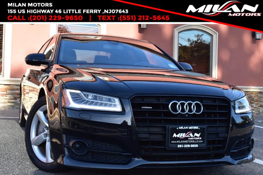2018 Audi A8 L 4.0 TFSI Sport, available for sale in Little Ferry , New Jersey | Milan Motors. Little Ferry , New Jersey 2018 Audi A8 L 4.0 TFSI Sport, available for sale in Little Ferry , New Jersey | Milan Motors. Little Ferry , New Jersey