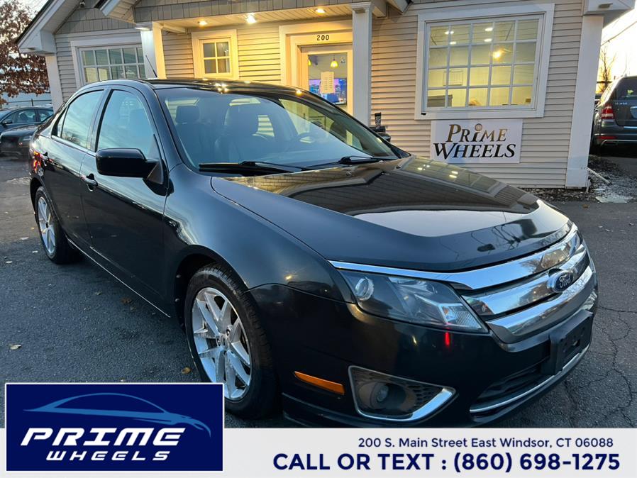 2012 Ford Fusion 4dr Sdn SEL FWD, available for sale in East Windsor, Connecticut | Prime Wheels. East Windsor, Connecticut