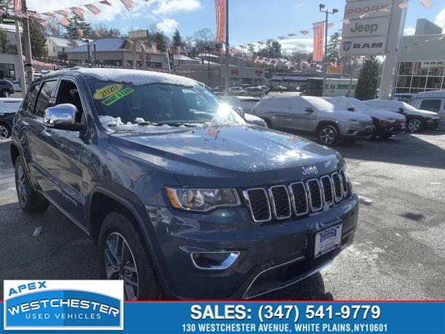 2020 Jeep Grand Cherokee Limited, available for sale in White Plains, New York | Apex Westchester Used Vehicles. White Plains, New York