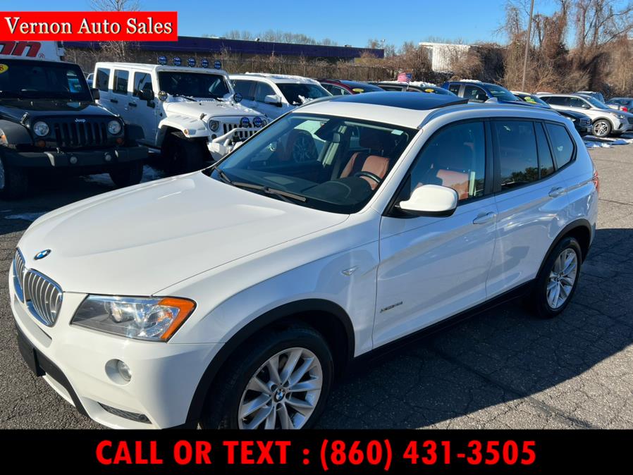 2013 BMW X3 AWD 4dr xDrive28i, available for sale in Manchester, Connecticut | Vernon Auto Sale & Service. Manchester, Connecticut 2013 BMW X3 AWD 4dr xDrive28i, available for sale in Manchester, Connecticut | Vernon Auto Sale & Service. Manchester, Connecticut