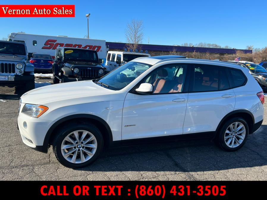 2013 BMW X3 AWD 4dr xDrive28i, available for sale in Manchester, Connecticut | Vernon Auto Sale & Service. Manchester, Connecticut 2013 BMW X3 AWD 4dr xDrive28i, available for sale in Manchester, Connecticut | Vernon Auto Sale & Service. Manchester, Connecticut