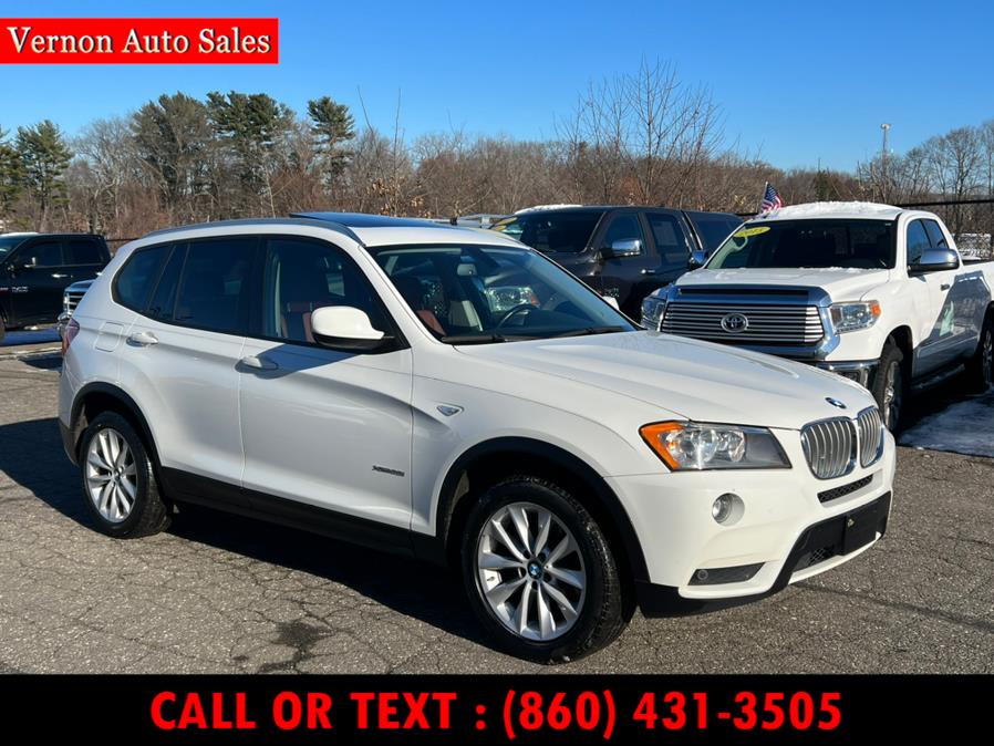 2013 BMW X3 AWD 4dr xDrive28i, available for sale in Manchester, Connecticut | Vernon Auto Sale & Service. Manchester, Connecticut 2013 BMW X3 AWD 4dr xDrive28i, available for sale in Manchester, Connecticut | Vernon Auto Sale & Service. Manchester, Connecticut
