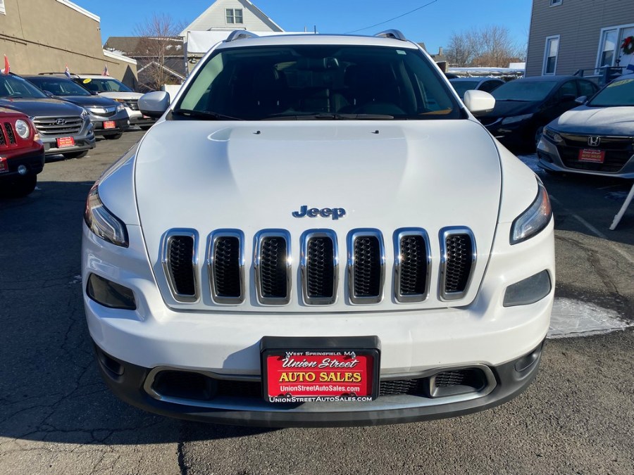 2015 Jeep Cherokee 4WD 4dr Limited, available for sale in West Springfield, Massachusetts | Union Street Auto Sales. West Springfield, Massachusetts 2015 Jeep Cherokee 4WD 4dr Limited, available for sale in West Springfield, Massachusetts | Union Street Auto Sales. West Springfield, Massachusetts