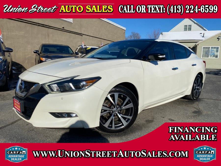 2016 Nissan Maxima 4dr Sdn 3.5 Platinum, available for sale in West Springfield, Massachusetts | Union Street Auto Sales. West Springfield, Massachusetts