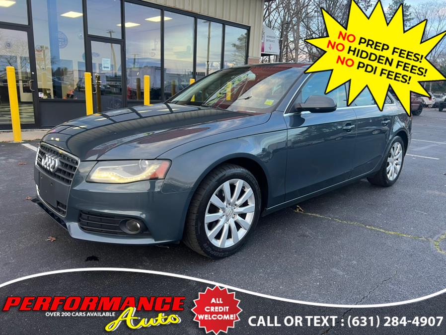 2010 Audi A4 4dr Sdn Auto quattro 2.0T Premium Plus, available for sale in Bohemia, New York | Performance Auto Inc. Bohemia, New York 2010 Audi A4 4dr Sdn Auto quattro 2.0T Premium Plus, available for sale in Bohemia, New York | Performance Auto Inc. Bohemia, New York