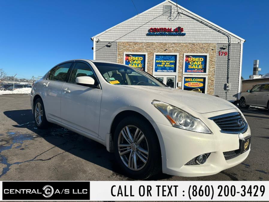 2012 Infiniti G37 Sedan 4dr x AWD, available for sale in East Windsor, Connecticut | Central A/S LLC. East Windsor, Connecticut 2012 Infiniti G37 Sedan 4dr x AWD, available for sale in East Windsor, Connecticut | Central A/S LLC. East Windsor, Connecticut