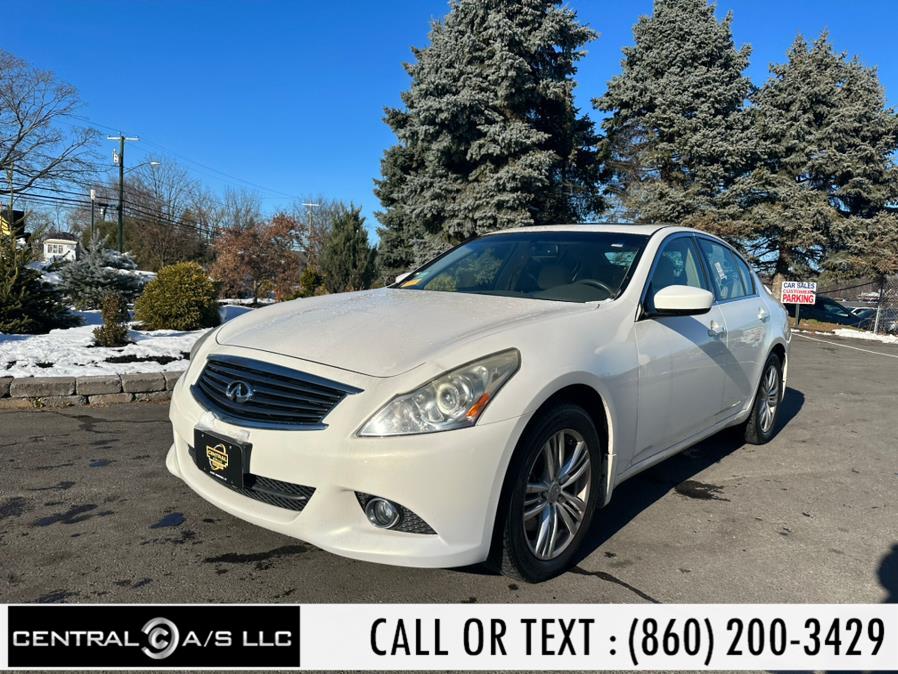 2012 Infiniti G37 Sedan 4dr x AWD, available for sale in East Windsor, Connecticut | Central A/S LLC. East Windsor, Connecticut 2012 Infiniti G37 Sedan 4dr x AWD, available for sale in East Windsor, Connecticut | Central A/S LLC. East Windsor, Connecticut