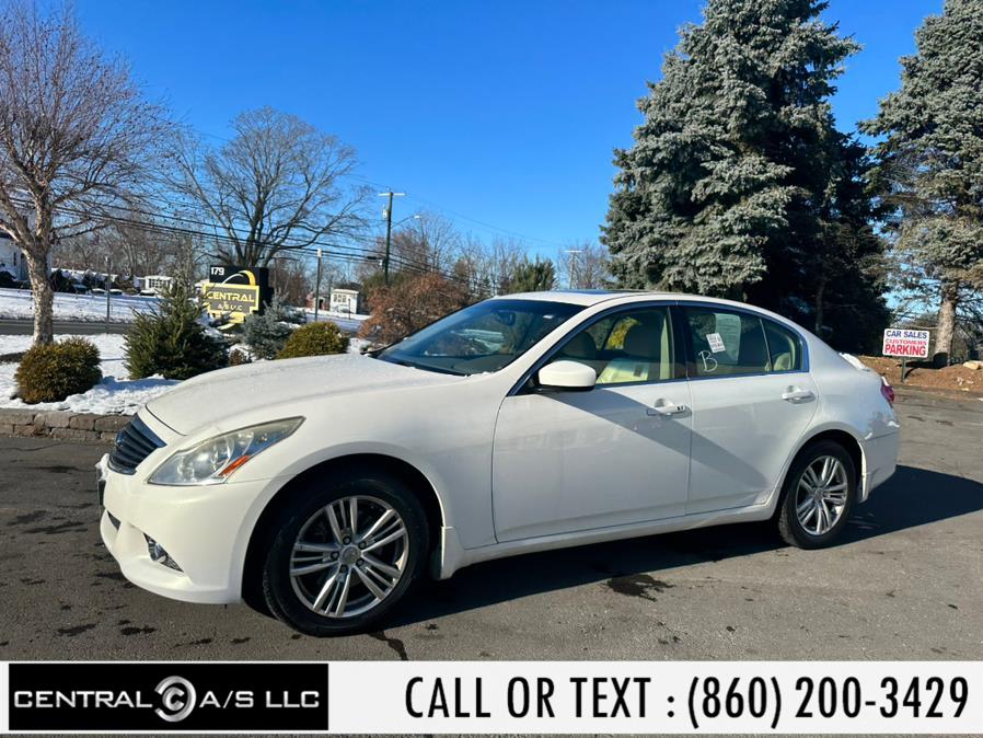 2012 Infiniti G37 Sedan 4dr x AWD, available for sale in East Windsor, Connecticut | Central A/S LLC. East Windsor, Connecticut 2012 Infiniti G37 Sedan 4dr x AWD, available for sale in East Windsor, Connecticut | Central A/S LLC. East Windsor, Connecticut
