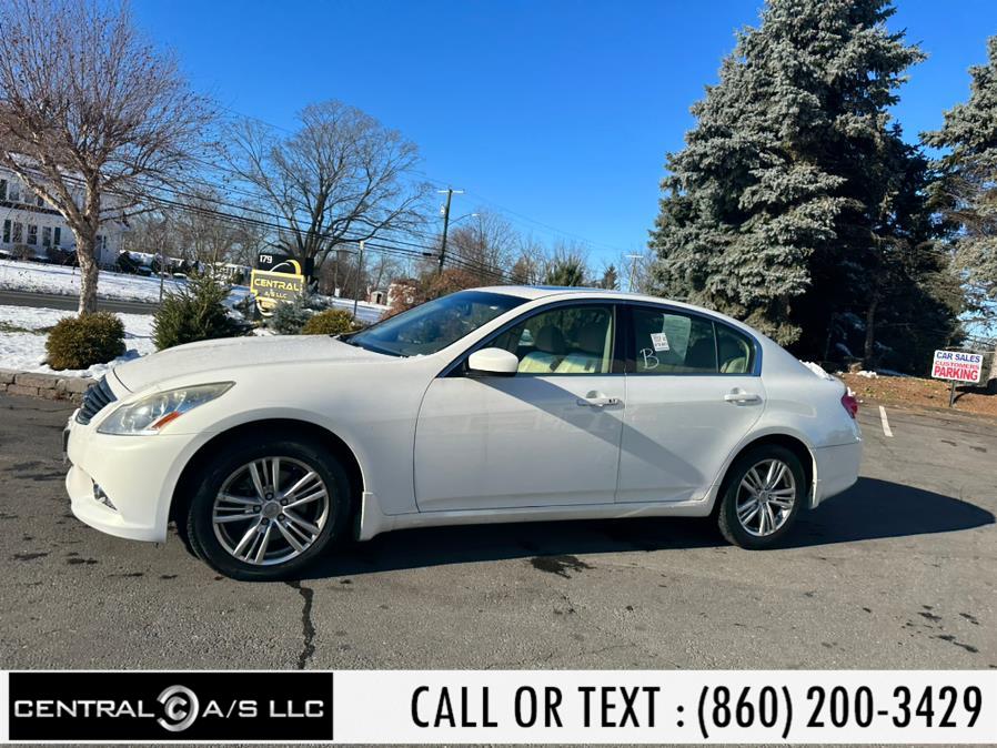 2012 Infiniti G37 Sedan 4dr x AWD, available for sale in East Windsor, Connecticut | Central A/S LLC. East Windsor, Connecticut 2012 Infiniti G37 Sedan 4dr x AWD, available for sale in East Windsor, Connecticut | Central A/S LLC. East Windsor, Connecticut