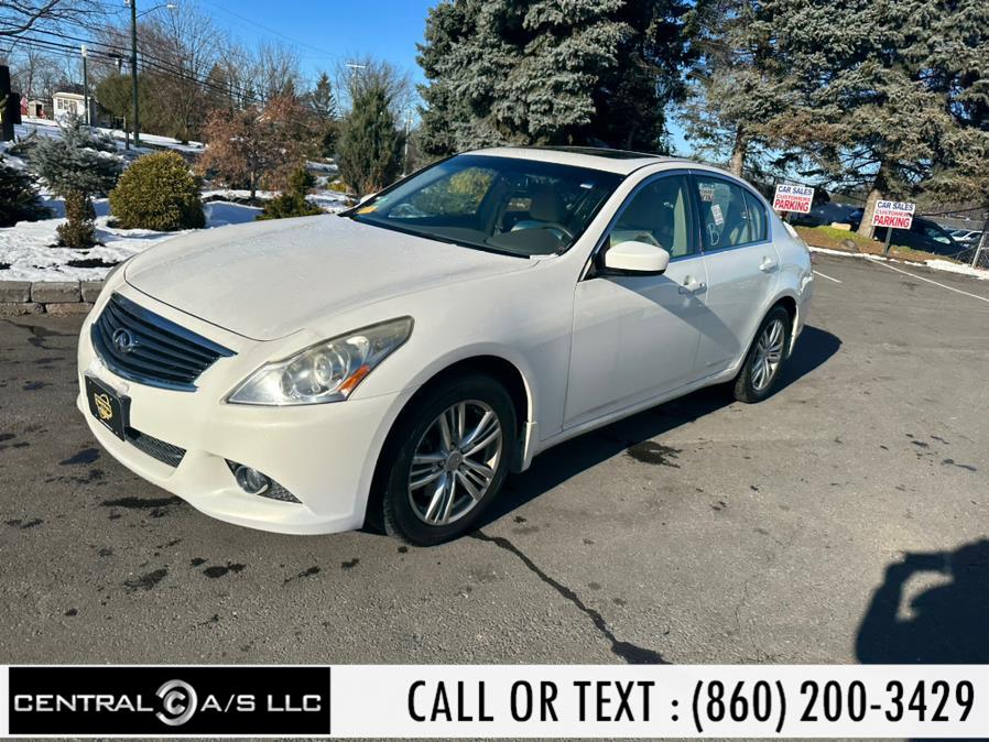 2012 Infiniti G37 Sedan 4dr x AWD, available for sale in East Windsor, Connecticut | Central A/S LLC. East Windsor, Connecticut 2012 Infiniti G37 Sedan 4dr x AWD, available for sale in East Windsor, Connecticut | Central A/S LLC. East Windsor, Connecticut