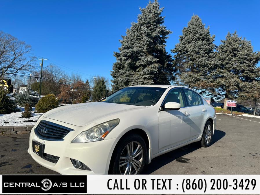 2012 Infiniti G37 Sedan 4dr x AWD, available for sale in East Windsor, Connecticut | Central A/S LLC. East Windsor, Connecticut 2012 Infiniti G37 Sedan 4dr x AWD, available for sale in East Windsor, Connecticut | Central A/S LLC. East Windsor, Connecticut