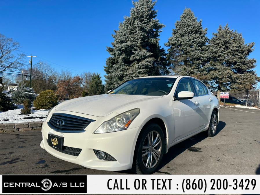 2012 Infiniti G37 Sedan 4dr x AWD, available for sale in East Windsor, Connecticut | Central A/S LLC. East Windsor, Connecticut 2012 Infiniti G37 Sedan 4dr x AWD, available for sale in East Windsor, Connecticut | Central A/S LLC. East Windsor, Connecticut