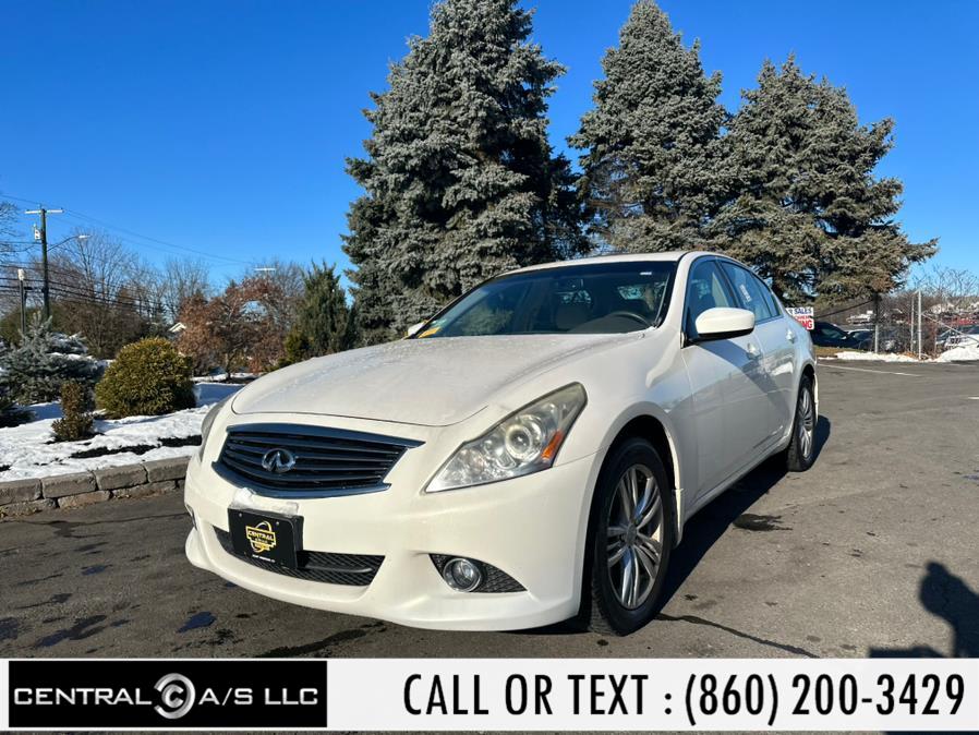 2012 Infiniti G37 Sedan 4dr x AWD, available for sale in East Windsor, Connecticut | Central A/S LLC. East Windsor, Connecticut 2012 Infiniti G37 Sedan 4dr x AWD, available for sale in East Windsor, Connecticut | Central A/S LLC. East Windsor, Connecticut