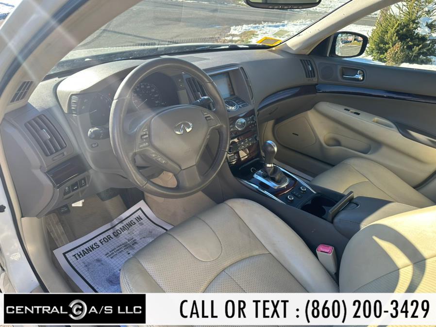 2012 Infiniti G37 Sedan 4dr x AWD, available for sale in East Windsor, Connecticut | Central A/S LLC. East Windsor, Connecticut 2012 Infiniti G37 Sedan 4dr x AWD, available for sale in East Windsor, Connecticut | Central A/S LLC. East Windsor, Connecticut
