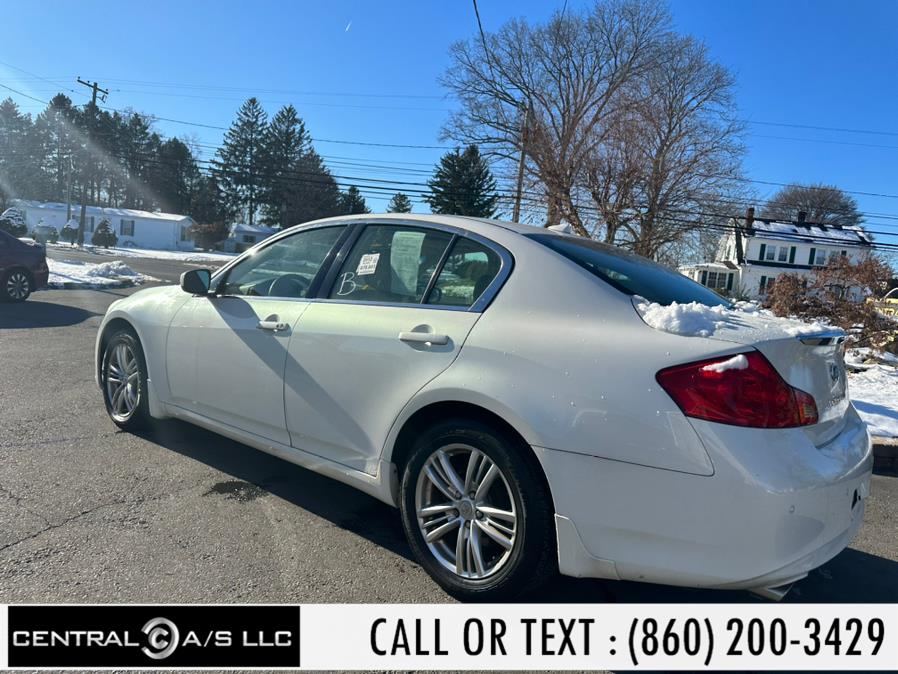 2012 Infiniti G37 Sedan 4dr x AWD, available for sale in East Windsor, Connecticut | Central A/S LLC. East Windsor, Connecticut 2012 Infiniti G37 Sedan 4dr x AWD, available for sale in East Windsor, Connecticut | Central A/S LLC. East Windsor, Connecticut