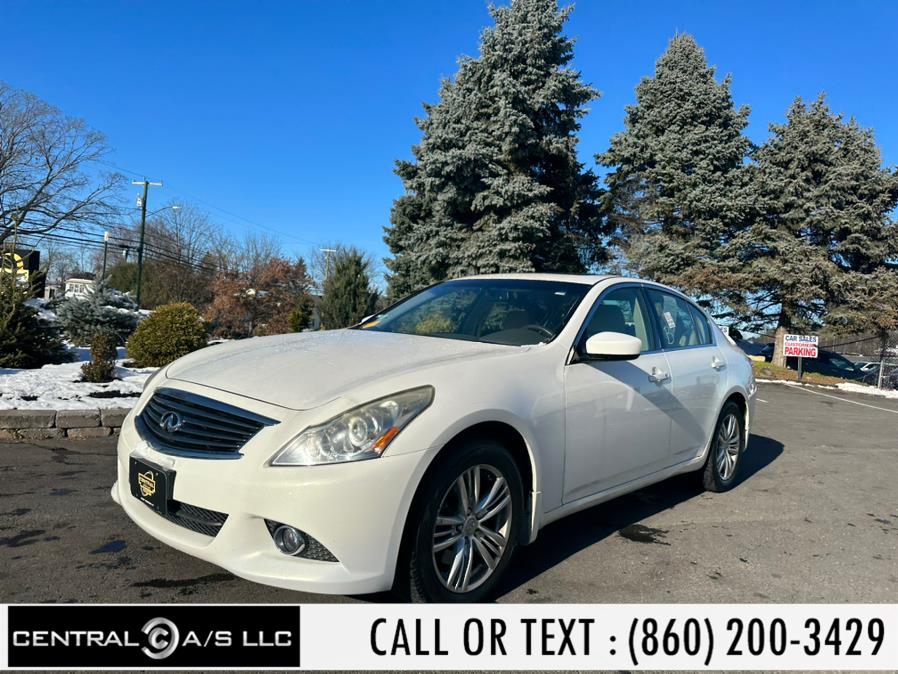 2012 Infiniti G37 Sedan 4dr x AWD, available for sale in East Windsor, Connecticut | Central A/S LLC. East Windsor, Connecticut 2012 Infiniti G37 Sedan 4dr x AWD, available for sale in East Windsor, Connecticut | Central A/S LLC. East Windsor, Connecticut