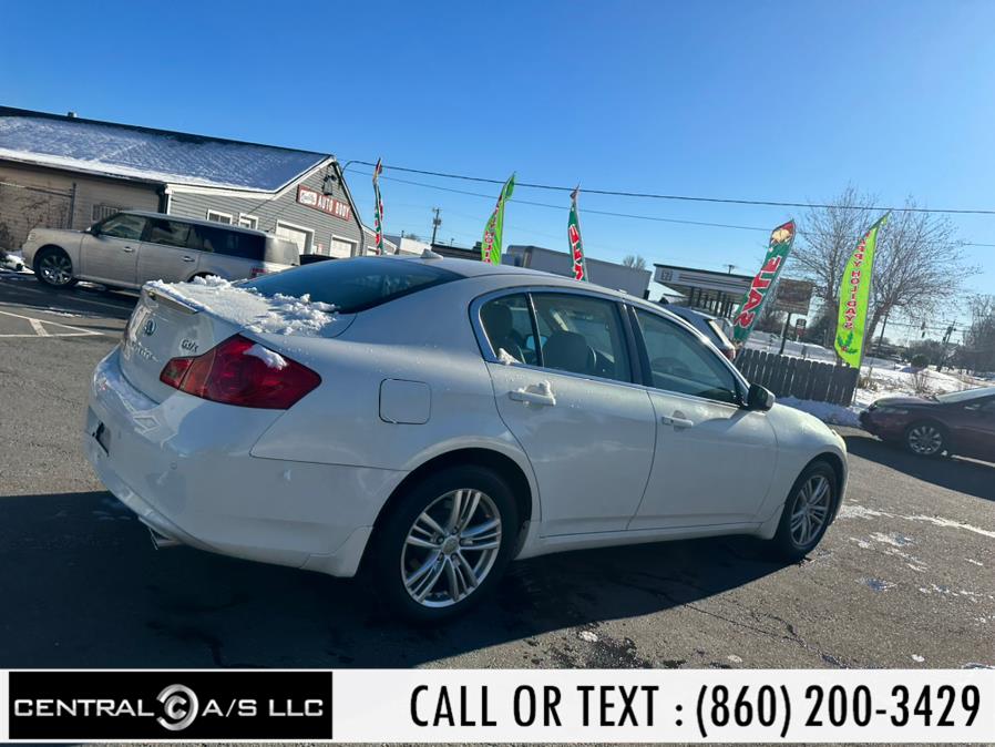 2012 Infiniti G37 Sedan 4dr x AWD, available for sale in East Windsor, Connecticut | Central A/S LLC. East Windsor, Connecticut 2012 Infiniti G37 Sedan 4dr x AWD, available for sale in East Windsor, Connecticut | Central A/S LLC. East Windsor, Connecticut