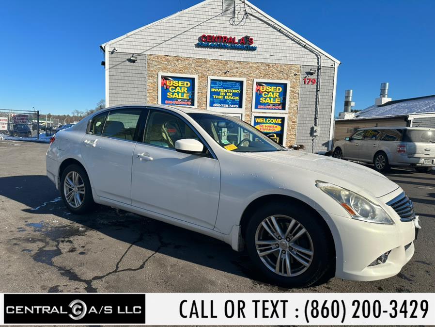 2012 Infiniti G37 Sedan 4dr x AWD, available for sale in East Windsor, Connecticut | Central A/S LLC. East Windsor, Connecticut 2012 Infiniti G37 Sedan 4dr x AWD, available for sale in East Windsor, Connecticut | Central A/S LLC. East Windsor, Connecticut