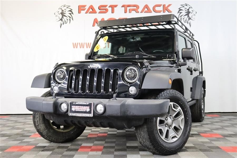 2016 Jeep Wrangler Unlimited RUBICON, available for sale in Paterson, New Jersey | Fast Track Motors. Paterson, New Jersey