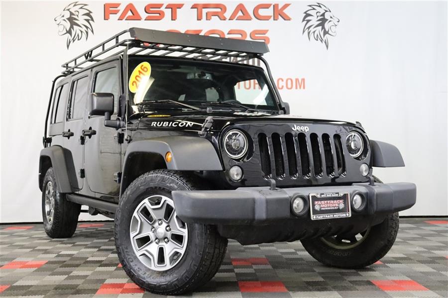 2016 Jeep Wrangler Unlimited RUBICON, available for sale in Paterson, New Jersey | Fast Track Motors. Paterson, New Jersey 2016 Jeep Wrangler Unlimited RUBICON, available for sale in Paterson, New Jersey | Fast Track Motors. Paterson, New Jersey