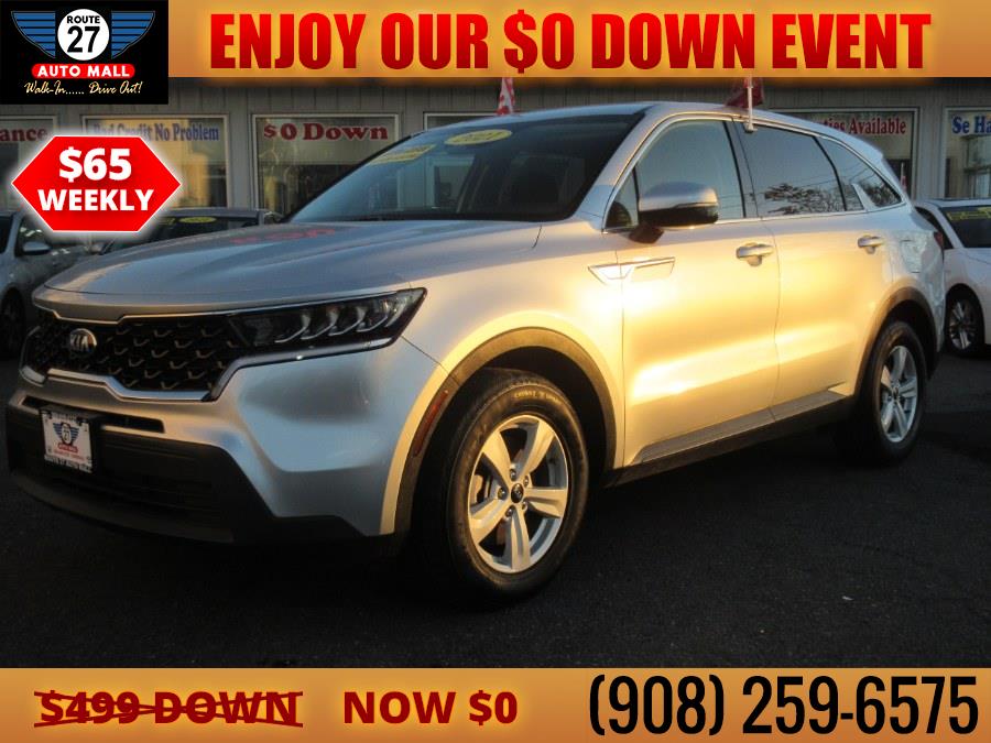 2021 Kia Sorento LX FWD, available for sale in Linden, New Jersey | Route 27 Auto Mall. Linden, New Jersey 2021 Kia Sorento LX FWD, available for sale in Linden, New Jersey | Route 27 Auto Mall. Linden, New Jersey