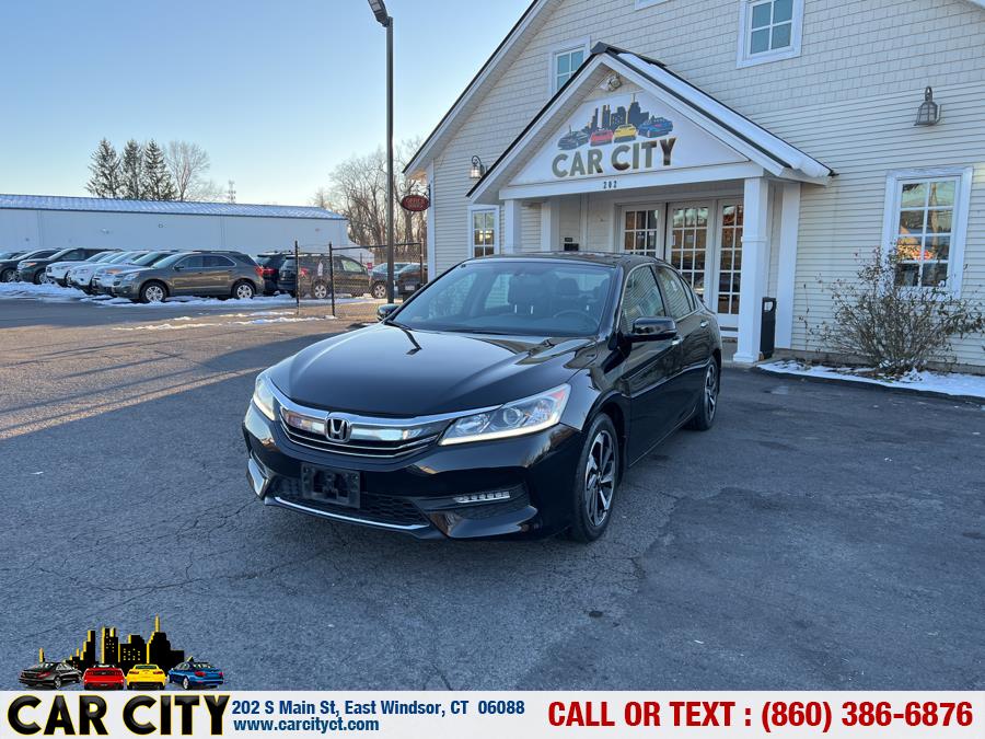 2017 Honda Accord Sedan EX-L V6 Auto, available for sale in East Windsor, Connecticut | Car City LLC. East Windsor, Connecticut