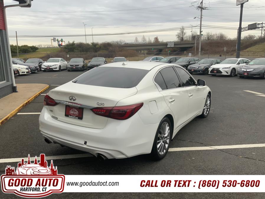 2018 INFINITI Q50 3.0t LUXE AWD, available for sale in Hartford, Connecticut | Good Auto LLC. Hartford, Connecticut 2018 INFINITI Q50 3.0t LUXE AWD, available for sale in Hartford, Connecticut | Good Auto LLC. Hartford, Connecticut