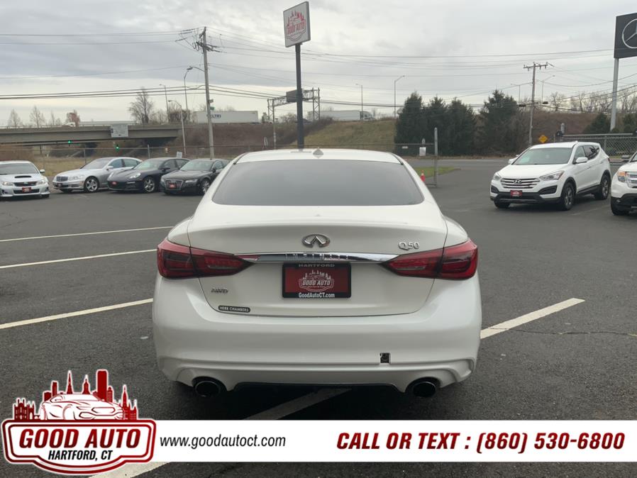 2018 INFINITI Q50 3.0t LUXE AWD, available for sale in Hartford, Connecticut | Good Auto LLC. Hartford, Connecticut 2018 INFINITI Q50 3.0t LUXE AWD, available for sale in Hartford, Connecticut | Good Auto LLC. Hartford, Connecticut