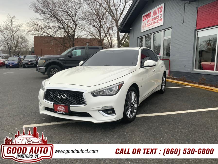 2018 INFINITI Q50 3.0t LUXE AWD, available for sale in Hartford, Connecticut | Good Auto LLC. Hartford, Connecticut