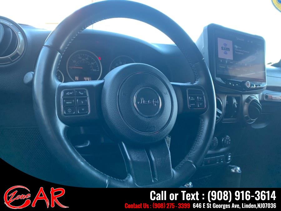 2016 Jeep Wrangler Unlimited 4WD 4dr Sahara, available for sale in Linden, New Jersey | Car Zone. Linden, New Jersey 2016 Jeep Wrangler Unlimited 4WD 4dr Sahara, available for sale in Linden, New Jersey | Car Zone. Linden, New Jersey