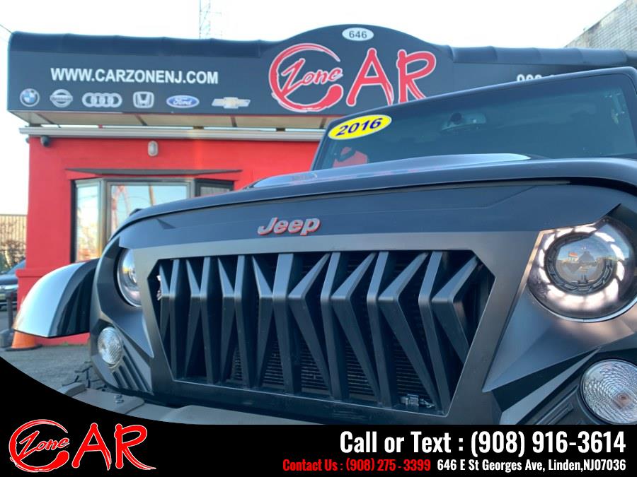 2016 Jeep Wrangler Unlimited 4WD 4dr Sahara, available for sale in Linden, New Jersey | Car Zone. Linden, New Jersey 2016 Jeep Wrangler Unlimited 4WD 4dr Sahara, available for sale in Linden, New Jersey | Car Zone. Linden, New Jersey