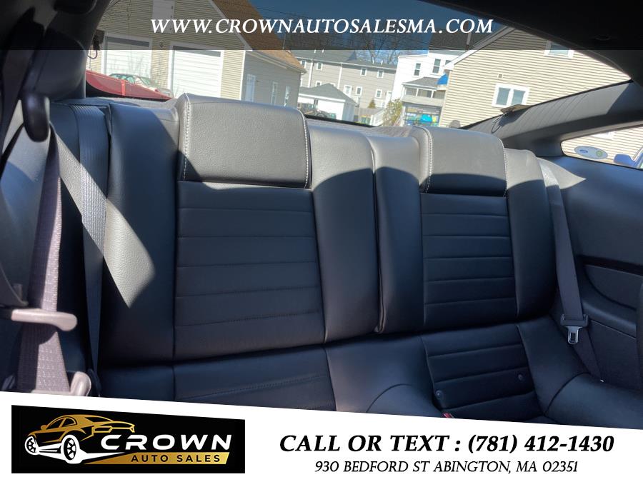 2010 Ford Mustang 2dr Cpe V6 Premium, available for sale in Abington, Massachusetts | Crown Auto Sales. Abington, Massachusetts 2010 Ford Mustang 2dr Cpe V6 Premium, available for sale in Abington, Massachusetts | Crown Auto Sales. Abington, Massachusetts