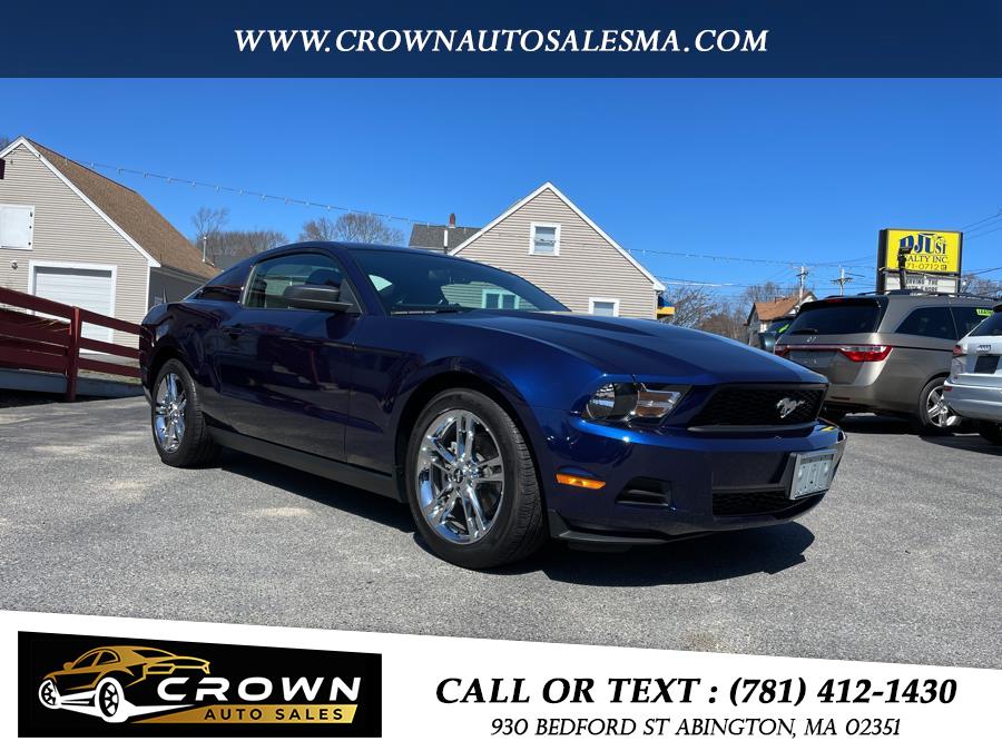 2010 Ford Mustang 2dr Cpe V6 Premium, available for sale in Abington, Massachusetts | Crown Auto Sales. Abington, Massachusetts