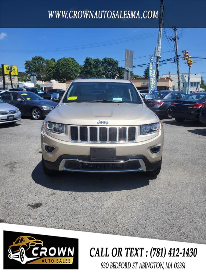 2014 Jeep Grand Cherokee 4WD 4dr Limited, available for sale in Abington, Massachusetts | Crown Auto Sales. Abington, Massachusetts 2014 Jeep Grand Cherokee 4WD 4dr Limited, available for sale in Abington, Massachusetts | Crown Auto Sales. Abington, Massachusetts