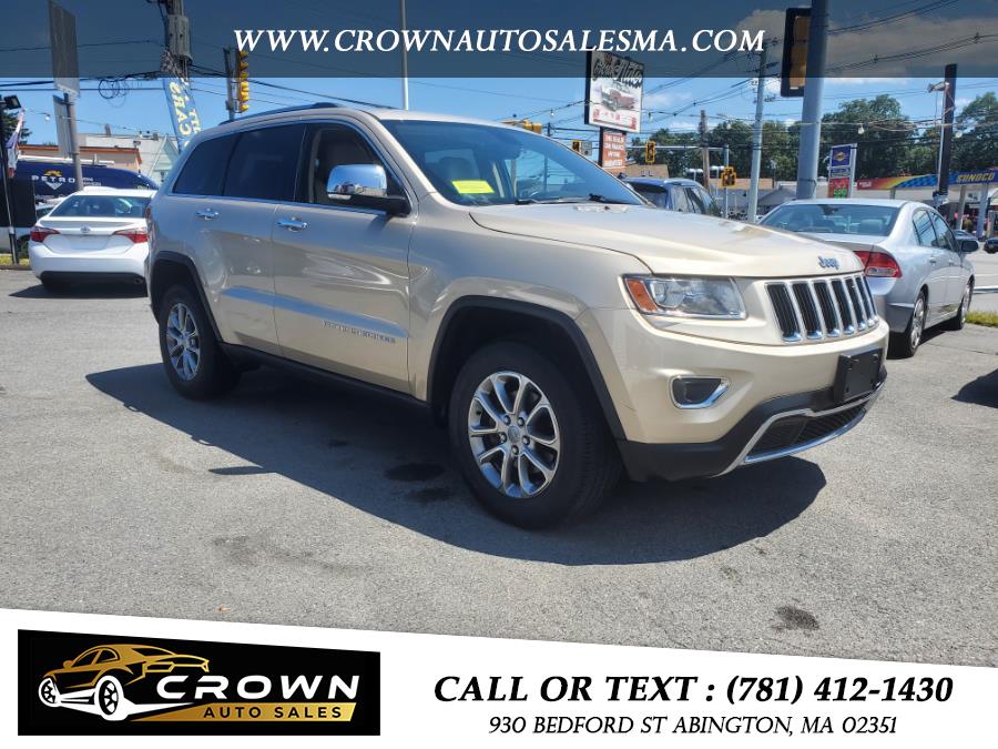 2014 Jeep Grand Cherokee 4WD 4dr Limited, available for sale in Abington, Massachusetts | Crown Auto Sales. Abington, Massachusetts 2014 Jeep Grand Cherokee 4WD 4dr Limited, available for sale in Abington, Massachusetts | Crown Auto Sales. Abington, Massachusetts