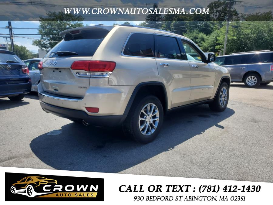 2014 Jeep Grand Cherokee 4WD 4dr Limited, available for sale in Abington, Massachusetts | Crown Auto Sales. Abington, Massachusetts 2014 Jeep Grand Cherokee 4WD 4dr Limited, available for sale in Abington, Massachusetts | Crown Auto Sales. Abington, Massachusetts