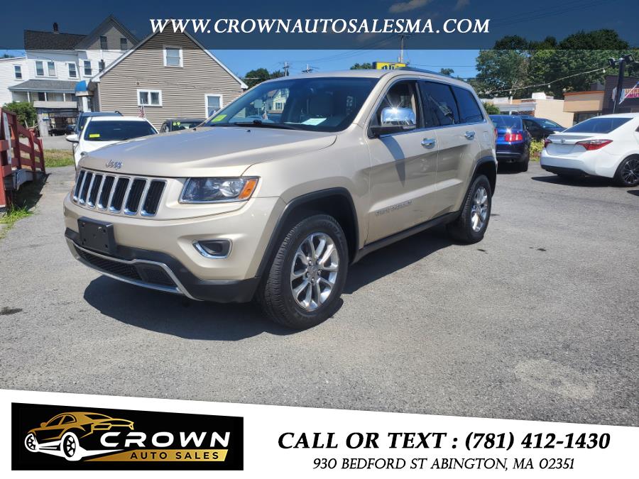 2014 Jeep Grand Cherokee 4WD 4dr Limited, available for sale in Abington, Massachusetts | Crown Auto Sales. Abington, Massachusetts 2014 Jeep Grand Cherokee 4WD 4dr Limited, available for sale in Abington, Massachusetts | Crown Auto Sales. Abington, Massachusetts