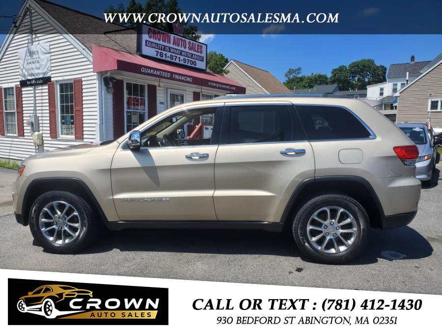 2014 Jeep Grand Cherokee 4WD 4dr Limited, available for sale in Abington, Massachusetts | Crown Auto Sales. Abington, Massachusetts 2014 Jeep Grand Cherokee 4WD 4dr Limited, available for sale in Abington, Massachusetts | Crown Auto Sales. Abington, Massachusetts