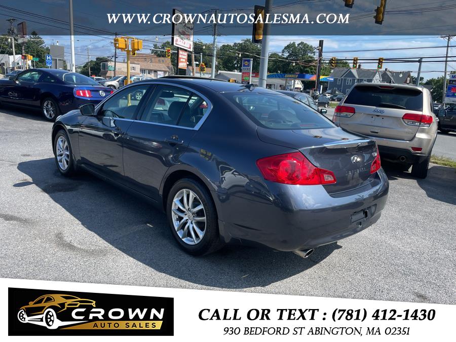 2009 Infiniti G37 Sedan 4dr x AWD, available for sale in Abington, Massachusetts | Crown Auto Sales. Abington, Massachusetts 2009 Infiniti G37 Sedan 4dr x AWD, available for sale in Abington, Massachusetts | Crown Auto Sales. Abington, Massachusetts