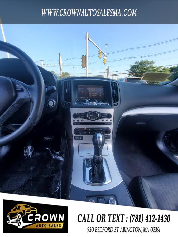 2009 Infiniti G37 Sedan 4dr x AWD, available for sale in Abington, Massachusetts | Crown Auto Sales. Abington, Massachusetts 2009 Infiniti G37 Sedan 4dr x AWD, available for sale in Abington, Massachusetts | Crown Auto Sales. Abington, Massachusetts