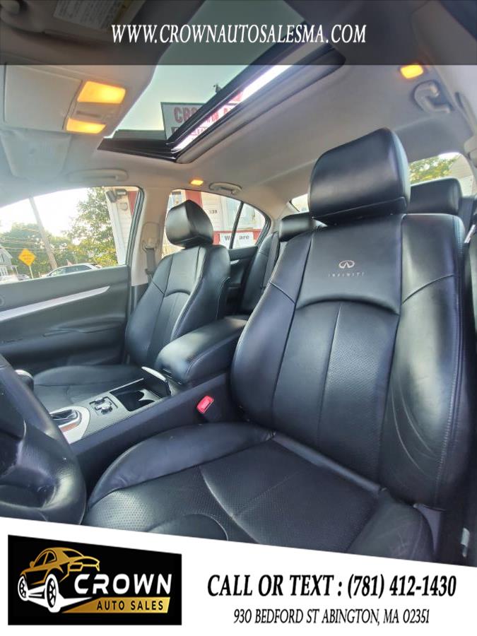 2009 Infiniti G37 Sedan 4dr x AWD, available for sale in Abington, Massachusetts | Crown Auto Sales. Abington, Massachusetts 2009 Infiniti G37 Sedan 4dr x AWD, available for sale in Abington, Massachusetts | Crown Auto Sales. Abington, Massachusetts
