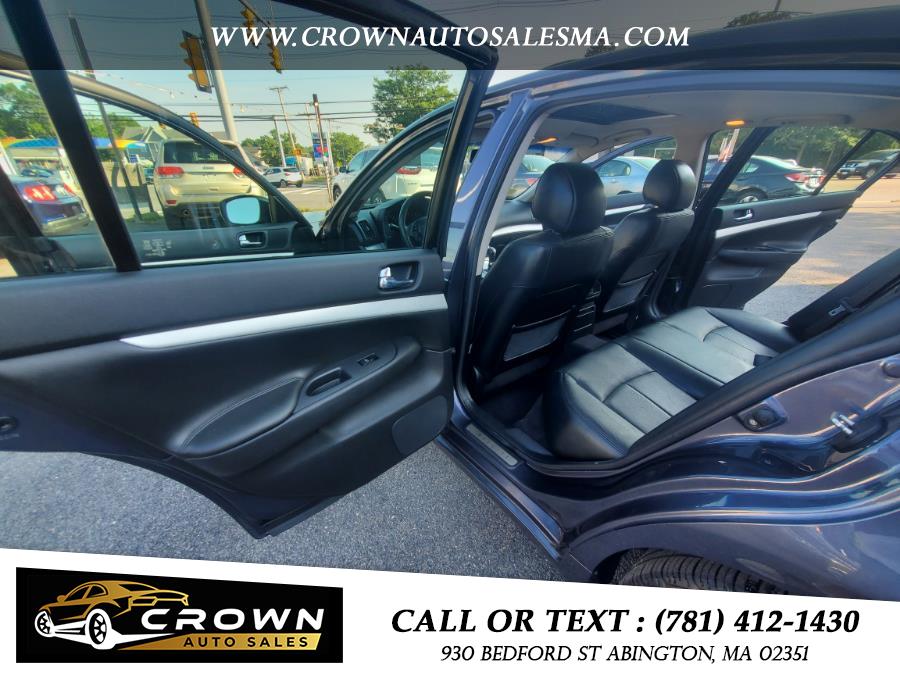 2009 Infiniti G37 Sedan 4dr x AWD, available for sale in Abington, Massachusetts | Crown Auto Sales. Abington, Massachusetts 2009 Infiniti G37 Sedan 4dr x AWD, available for sale in Abington, Massachusetts | Crown Auto Sales. Abington, Massachusetts