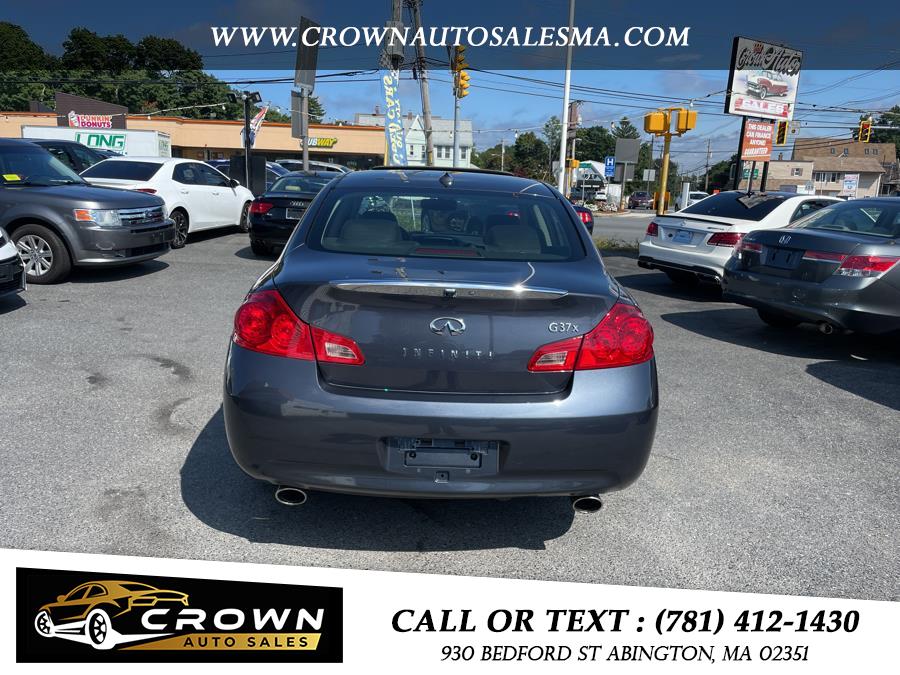 2009 Infiniti G37 Sedan 4dr x AWD, available for sale in Abington, Massachusetts | Crown Auto Sales. Abington, Massachusetts 2009 Infiniti G37 Sedan 4dr x AWD, available for sale in Abington, Massachusetts | Crown Auto Sales. Abington, Massachusetts