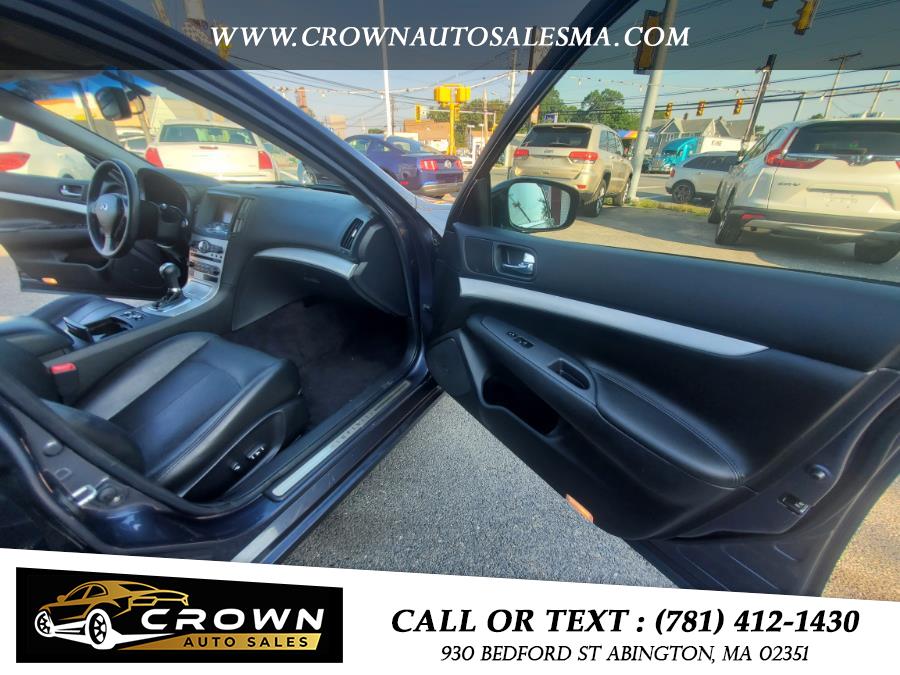 2009 Infiniti G37 Sedan 4dr x AWD, available for sale in Abington, Massachusetts | Crown Auto Sales. Abington, Massachusetts 2009 Infiniti G37 Sedan 4dr x AWD, available for sale in Abington, Massachusetts | Crown Auto Sales. Abington, Massachusetts