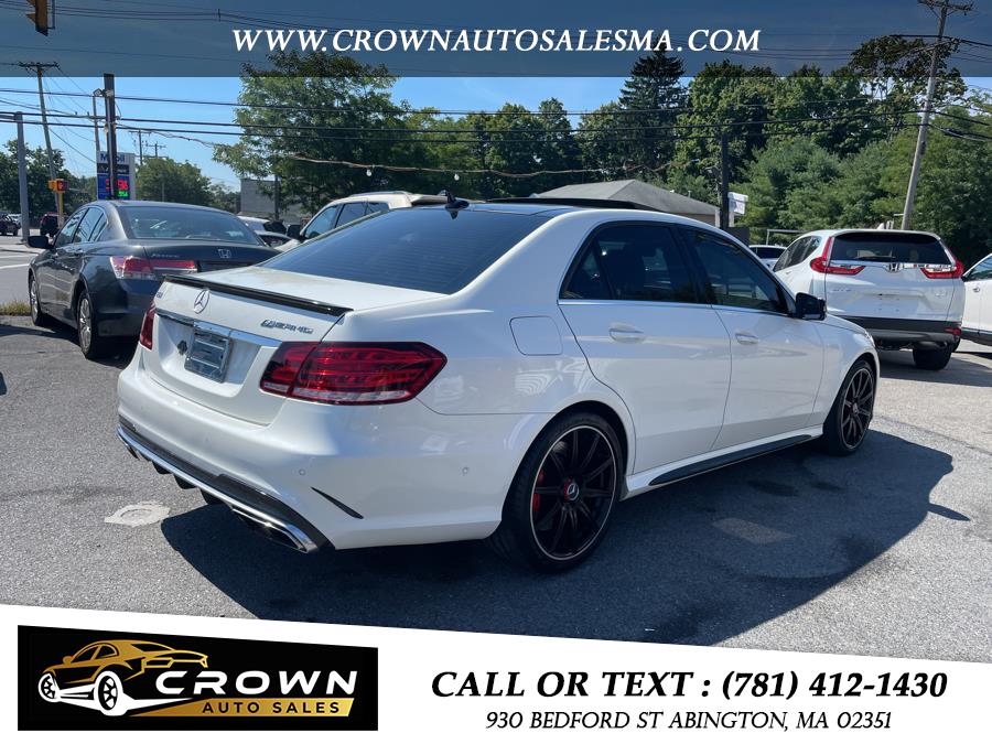 2015 Mercedes-Benz E-Class 4dr Sdn E 63 AMG S-Model 4MATIC, available for sale in Abington, Massachusetts | Crown Auto Sales. Abington, Massachusetts 2015 Mercedes-Benz E-Class 4dr Sdn E 63 AMG S-Model 4MATIC, available for sale in Abington, Massachusetts | Crown Auto Sales. Abington, Massachusetts